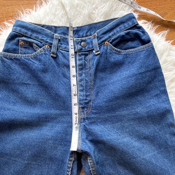 Vintage 1970s Levi's Orange Tab Jeans Style 214 | Size 14 - Picture 9 of 10